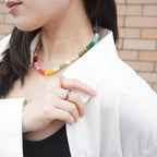 Rainbow Acetate Stackable Ring Set
