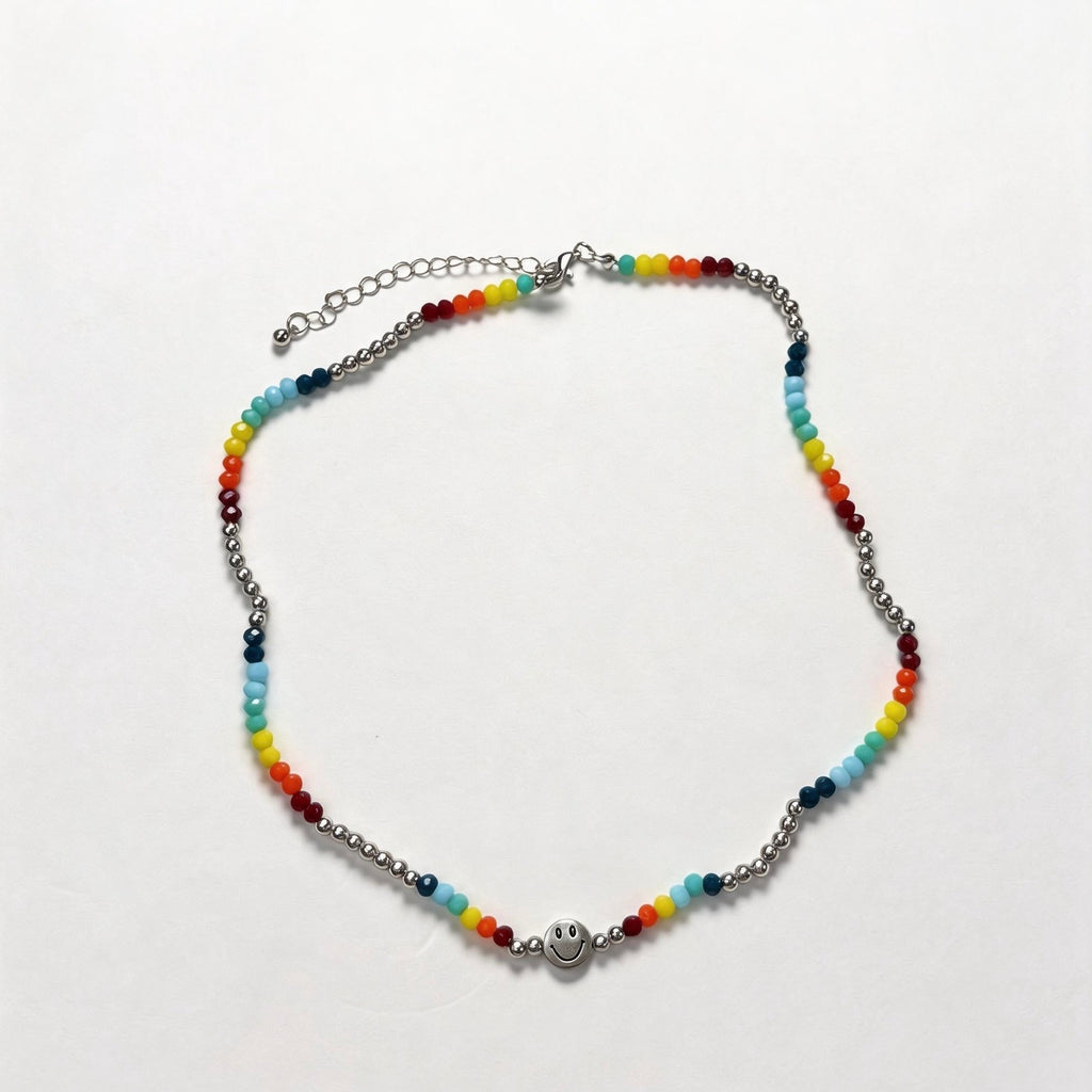 Rainbow Smile Necklace&amp;Bracelet Set