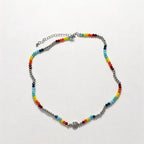 Rainbow Smile Necklace&amp;Bracelet Set