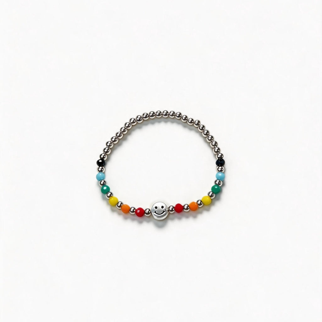 Rainbow Smile Necklace&amp;Bracelet Set
