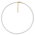 Multi-Wear Rainbow Accent Seed Bead Necklace